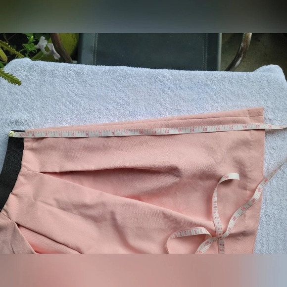 Reserved Pink Skirt  Let's Be Beautiful Skater Skirt Barbiecore Bobby Socks 36 - Picture 8 of 11